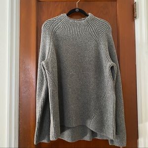 MADEWELL Cozy grey sweater